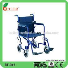Современный дизайн Алюминиевое кресло-коляска с колесными тормозами